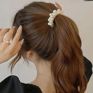 Bridal Hair 1pcs Ponytail Clips |Wedding Hair Accessories |  Delicate Pearl